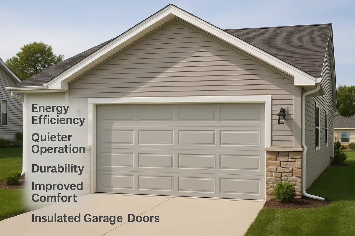 The Benefits of Insulated Garage Doors | Local Garage Door Repair - Peabody