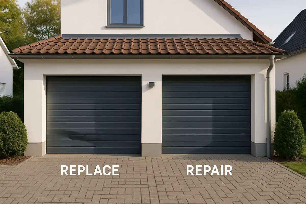When to Replace vs Repair Your Garage Door: Local Garage Door Repair - Peabody