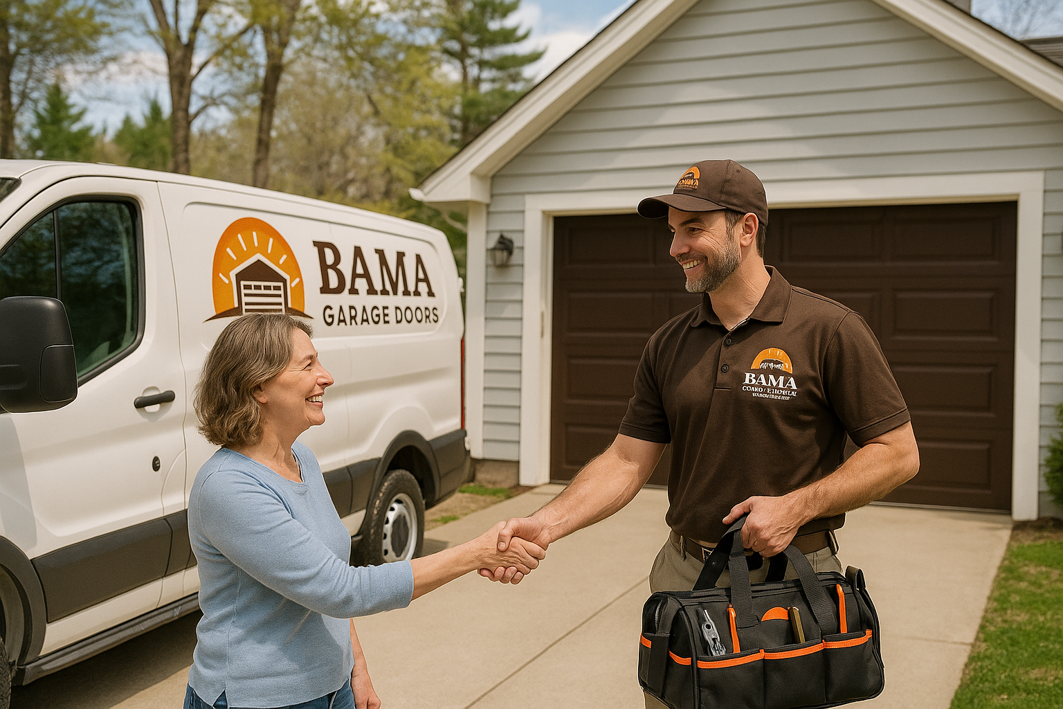 Garage door services in Wilmington, MA