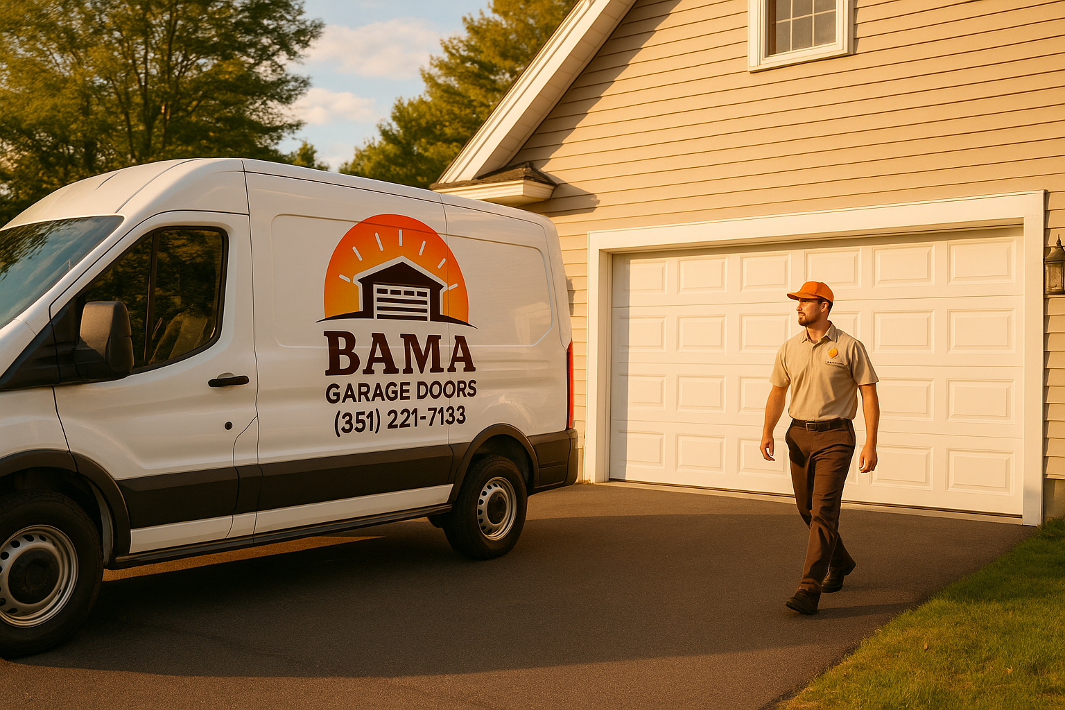 Garage door services in Hull, MA