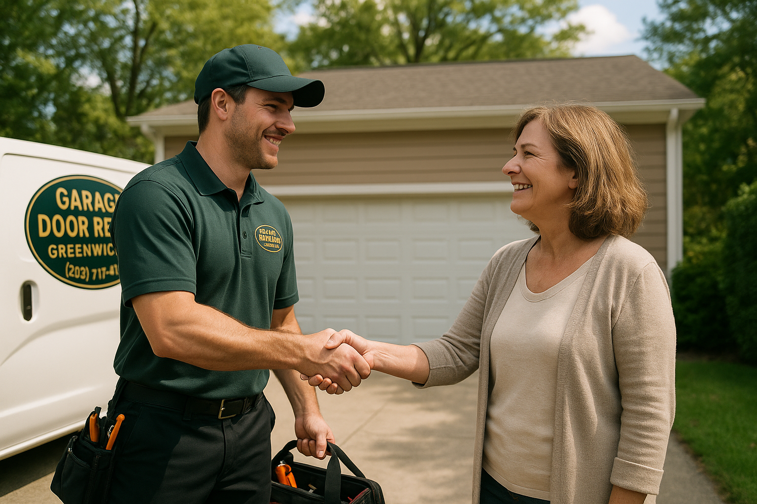 Garage door services in Watertown, MA
