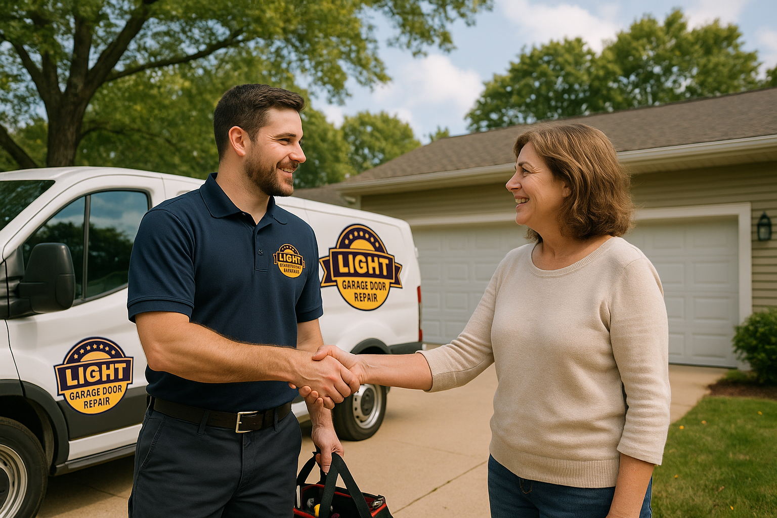 Garage door services in Winchester, MA