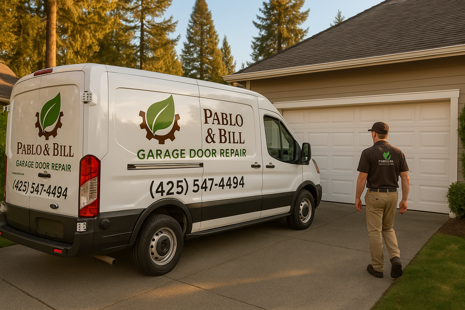 Garage door services in West Medford, MA