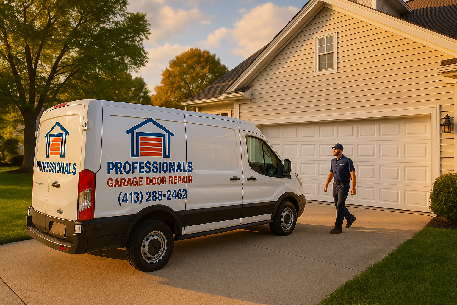 Garage door services in Lawrence, MA