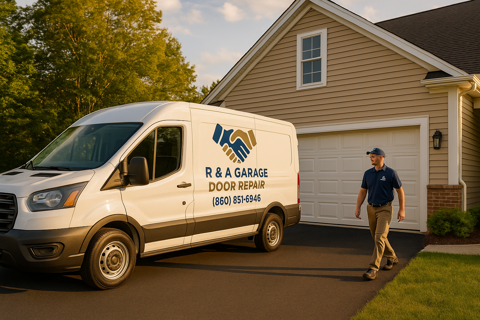 Garage door services in Belmont, MA