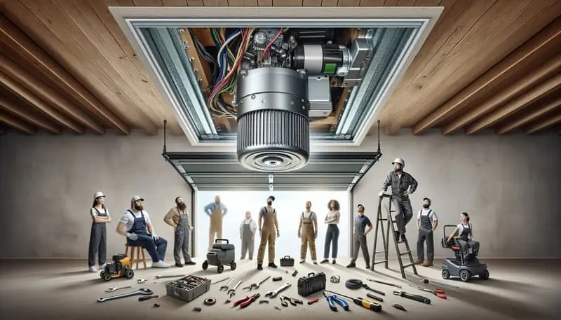 Garage Door Opener Repair in Peabody