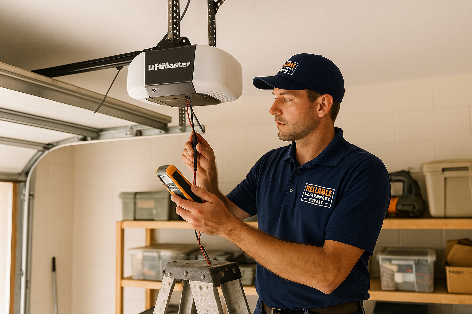 Garage Door Opener Repair service in Belmont