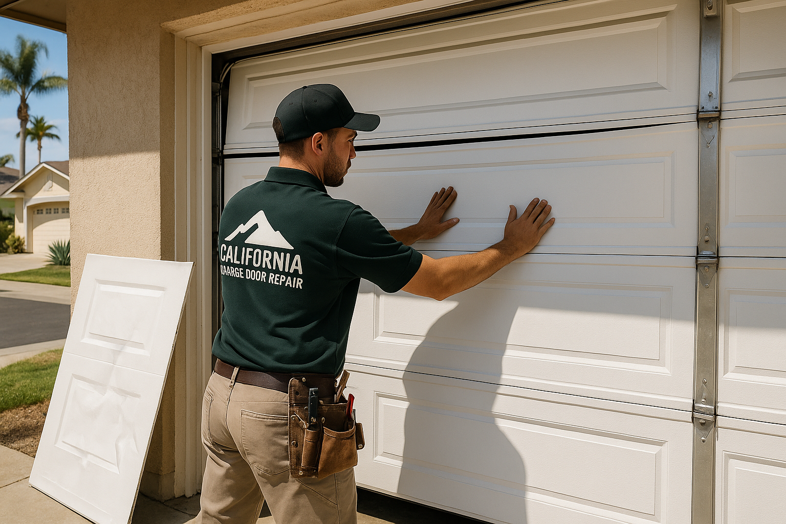 Garage Door Panel Replacement service in Danvers
