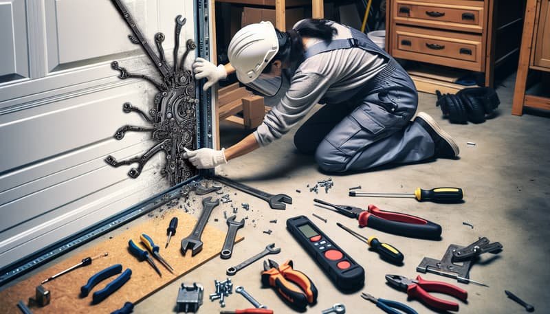 Garage Door Panel Replacement service in North Reading