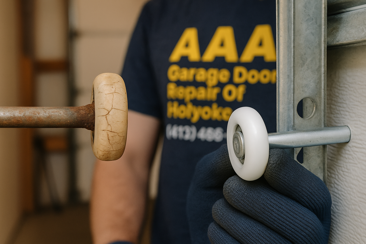 Garage Door Roller Replacement service in Reading