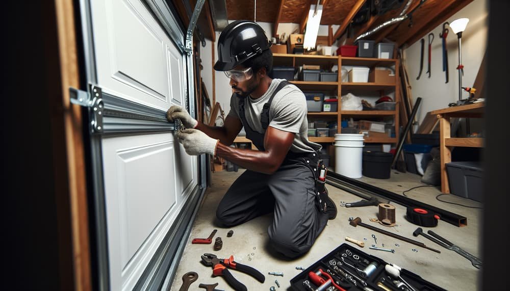 Our professional garage door installation process